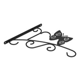 Hanging Plant Bracket Stable and Sturdy Iron Decorative Plant Hanger for Flower Bird Feeder LanternsButterfly