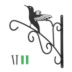 Hanging Plant Bracket Stable and Sturdy Iron Decorative Plant Hanger for Flower Bird Feeder LanternsAsuka
