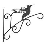 Hanging Plant Bracket Stable and Sturdy Iron Decorative Plant Hanger for Flower Bird Feeder LanternsAsuka - Front View