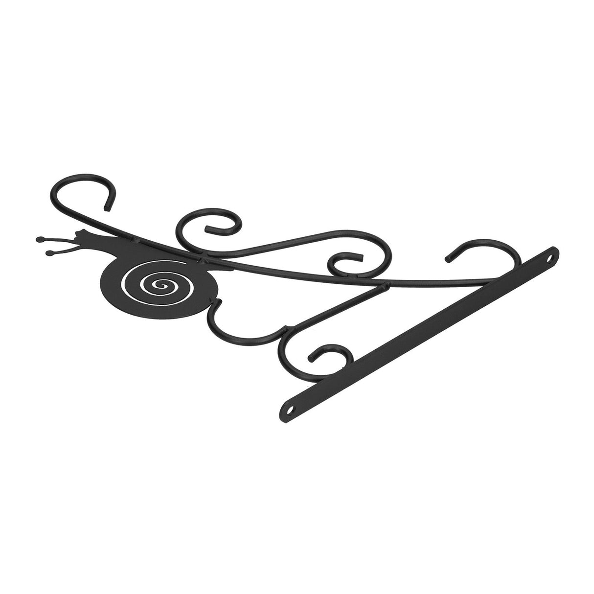 Hanging Plant Bracket Stable and Sturdy Iron Decorative Plant Hanger for Flower Bird Feeder LanternsSnails