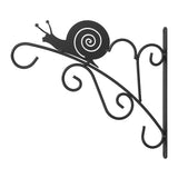 Hanging Plant Bracket Stable and Sturdy Iron Decorative Plant Hanger for Flower Bird Feeder LanternsSnails - Extra Image