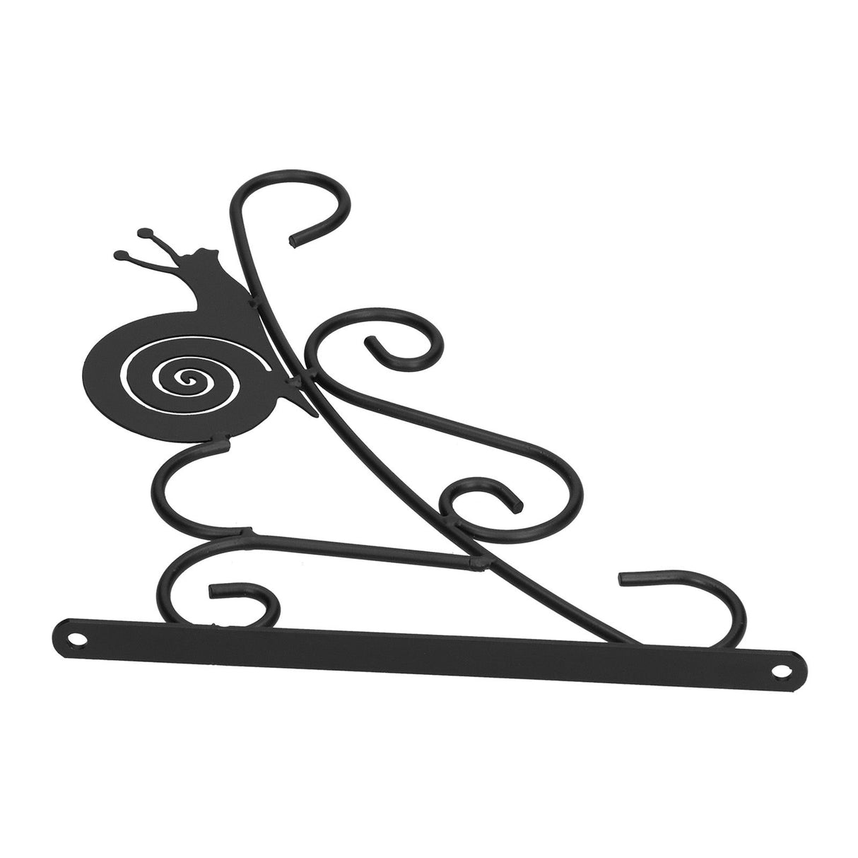Hanging Plant Bracket Stable and Sturdy Iron Decorative Plant Hanger for Flower Bird Feeder LanternsSnails