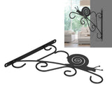 Hanging Plant Bracket Stable and Sturdy Iron Decorative Plant Hanger for Flower Bird Feeder LanternsSnails