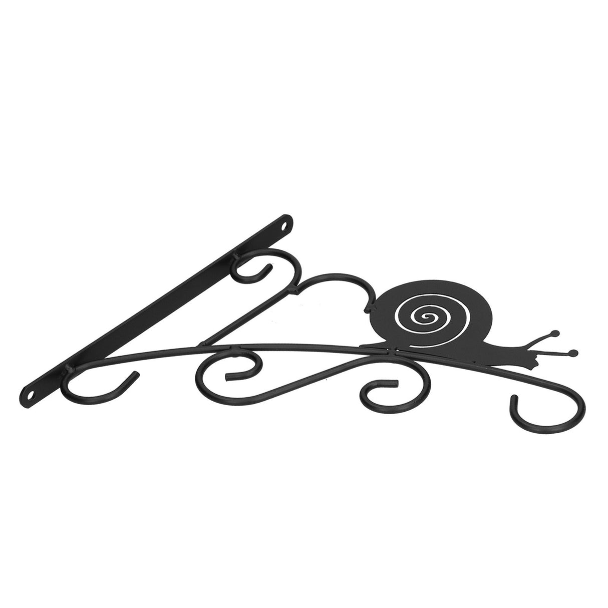 Hanging Plant Bracket Stable and Sturdy Iron Decorative Plant Hanger for Flower Bird Feeder LanternsSnails