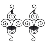 Wall Mounted Candle Stick Elegant Candle Holder for Living Room Home Decor Wedding Activities - Top-Down View