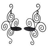 Wall Mounted Candle Stick Elegant Candle Holder for Living Room Home Decor Wedding Activities - 45-Degree Angle