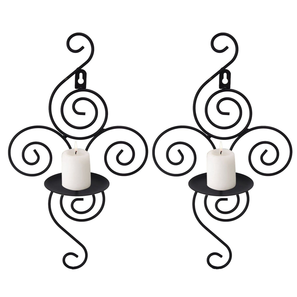 Wall Mounted Candle Stick Elegant Candle Holder for Living Room Home Decor Wedding Activities