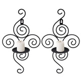 Wall Mounted Candle Stick Elegant Candle Holder for Living Room Home Decor Wedding Activities - Extra Image