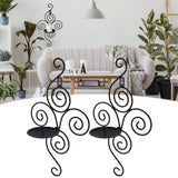 Wall Mounted Candle Stick Elegant Candle Holder for Living Room Home Decor Wedding Activities