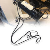 Red Wine Rack Decorative Iron Modern Simple Wine Bottle Display Holder for Living Room Wine Cabinet