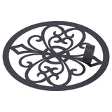 Wall Hanging Candle Holders Black European Retro Prevent Dripping Baroque Wall Candlestick