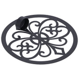 Wall Hanging Candle Holders Black European Retro Prevent Dripping Baroque Wall Candlestick - 45-Degree Angle