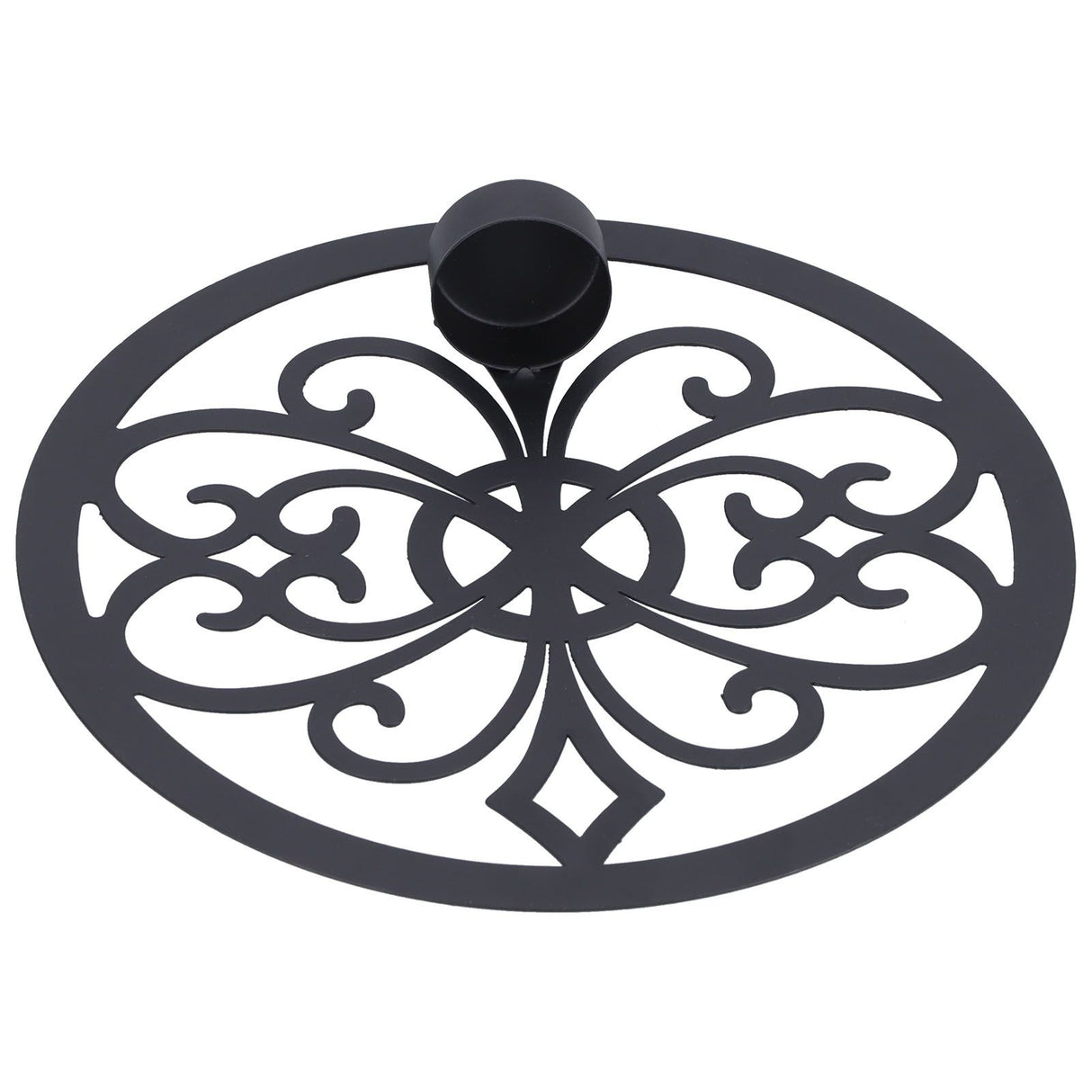 Wall Hanging Candle Holders Black European Retro Prevent Dripping Baroque Wall Candlestick