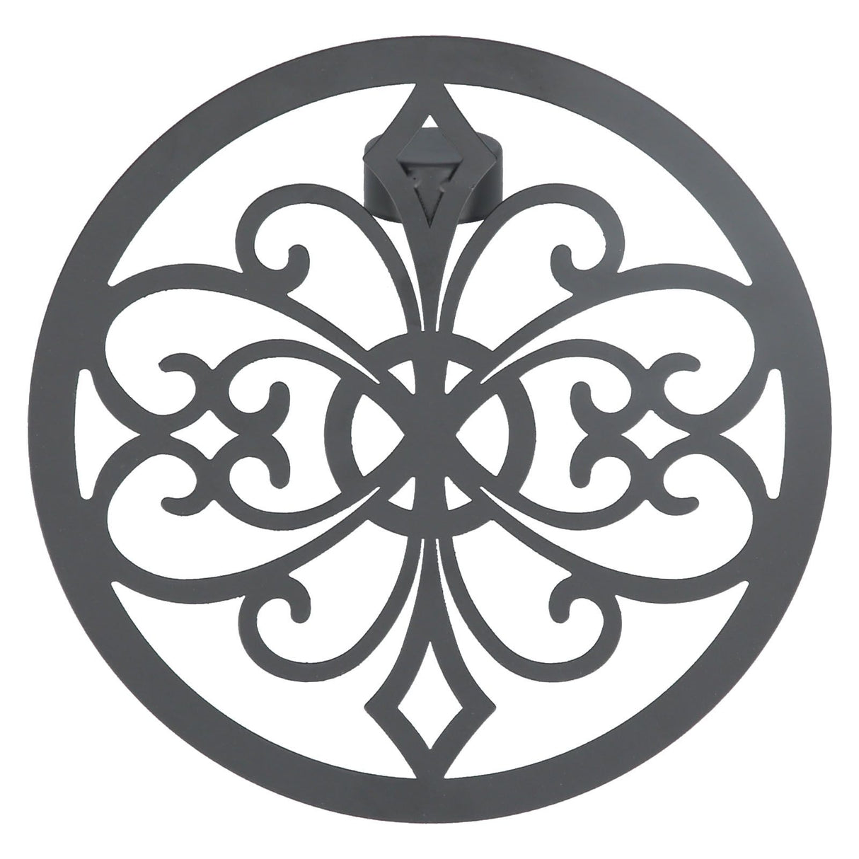 Wall Hanging Candle Holders Black European Retro Prevent Dripping Baroque Wall Candlestick