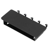 Wall Mounted Key Holder Bamboo Modern Anti Slip Key Hanger for Home Office Living RoomBlack