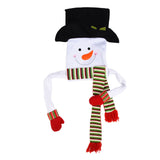 Snowman Christmas Tree Decor Snow Man Topper Ornament for Home Christmas Decoration
