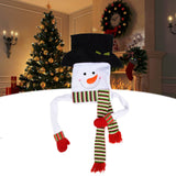 Snowman Christmas Tree Decor Snow Man Topper Ornament for Home Christmas Decoration