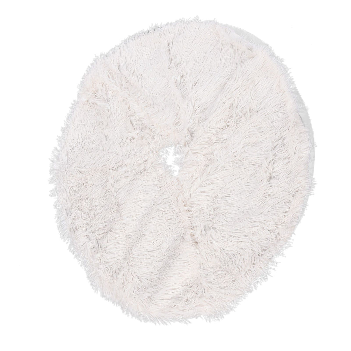Christmas Tree Skirt Floor Mat Base Cover Round Carpet for Xmas New Year Party Holiday Home DecorationL 120CM