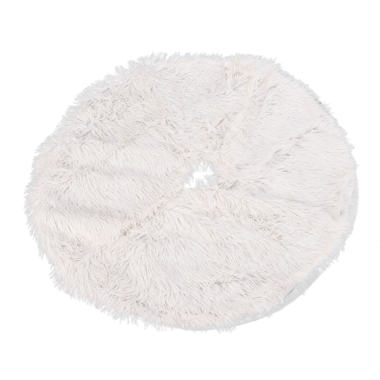 Christmas Tree Skirt Floor Mat Base Cover Round Carpet for Xmas New Year Party Holiday Home DecorationL 120CM