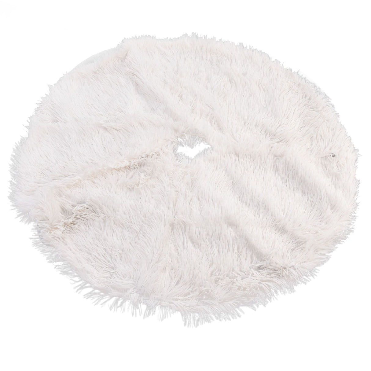 Christmas Tree Skirt Floor Mat Base Cover Round Carpet for Xmas New Year Party Holiday Home DecorationL 120CM