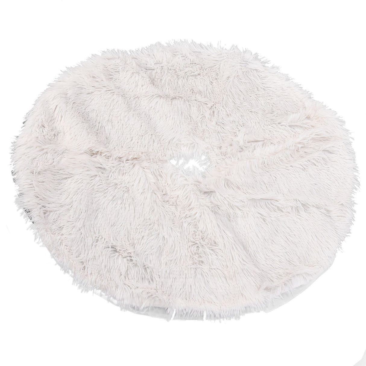 Christmas Tree Skirt Floor Mat Base Cover Round Carpet for Xmas New Year Party Holiday Home DecorationL 120CM