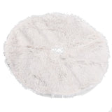 Christmas Tree Skirt Floor Mat Base Cover Round Carpet for Xmas New Year Party Holiday Home DecorationL 120CM - Close-Up Angle