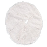 Christmas Tree Skirt Floor Mat Base Cover Round Carpet for Xmas New Year Party Holiday Home DecorationL 120CM