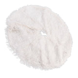 Christmas Tree Skirt Floor Mat Base Cover Round Carpet for Xmas New Year Party Holiday Home DecorationL 120CM - Extra Image