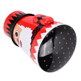 Christmas Candy Iron Box Roly Poly Design Santa Claus Snowman Candy Cans Storage BoxSanta Claus - Extra Image
