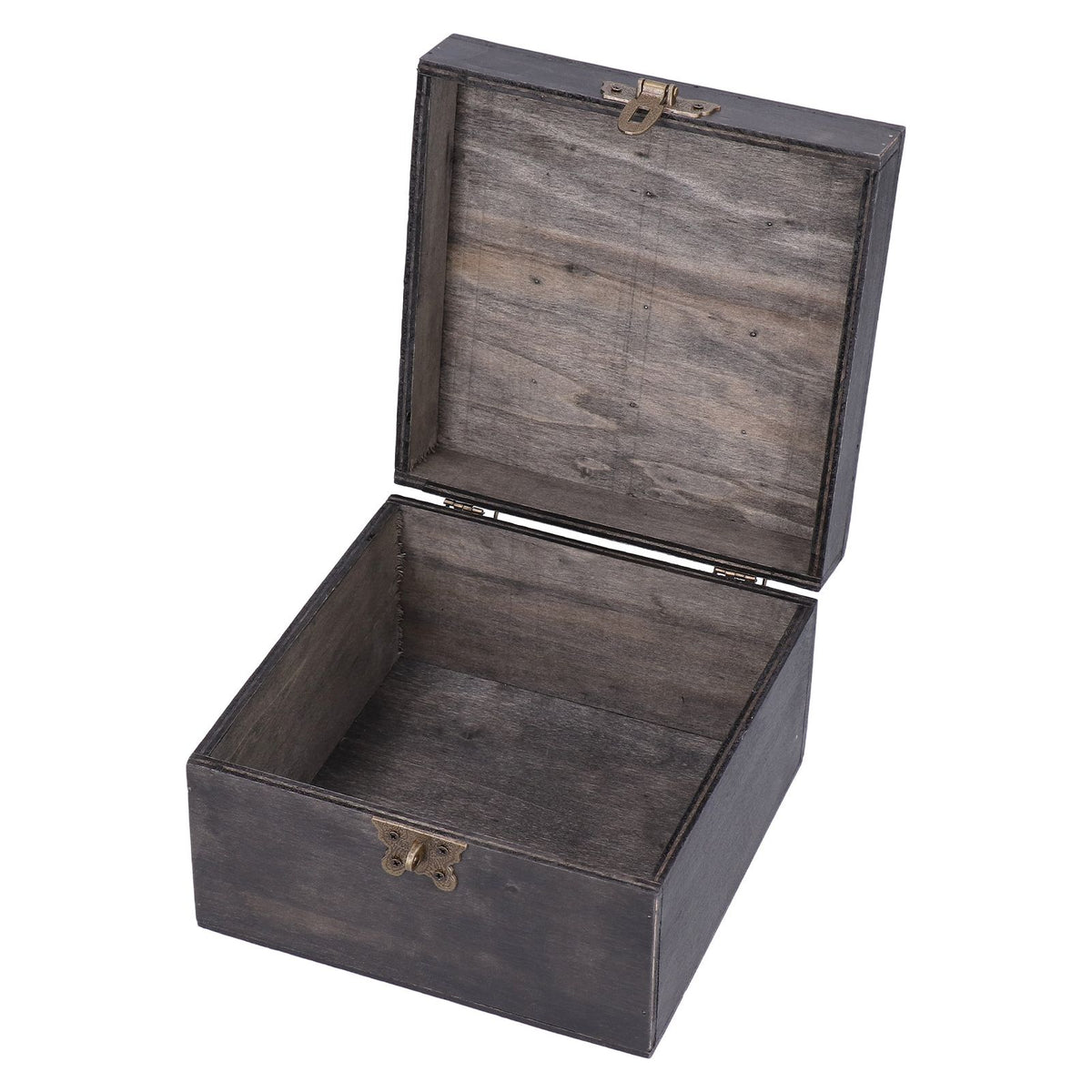 Treasure Props Storage Box with Password Lock Retro Wooden Storage Box for Home Living Room