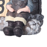 Innovative Rabbits Cabin Calendar Decorative TV Cabinet Decoration for Wedding Home Desktop - Extra Image