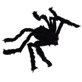 Decorative Spider Spook House Artificial Spider with Fake Cobweb for Party Halloween Festival Decoration - Extra Image