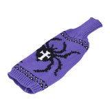 2Pcs Wine Bottle Cover Knitted Champagne Bottle Bag Table Decoration for Home Coffee Shop