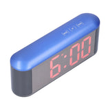 Digital Alarm Clock Stylish Exquisite LED Large Display Electronic Household Desktop ClockRed - Extra Image