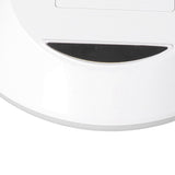 LED Digital Alarm Clock Mirror Clock Thermometer Clock 7 Color Electronic Clock for Bedroom OfficeRed Word