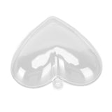 5Pcs Clear Fillable Ball Transparent Heart Shape Plastic Ornaments for DIY Crafts Christmas Tree BirthdayS