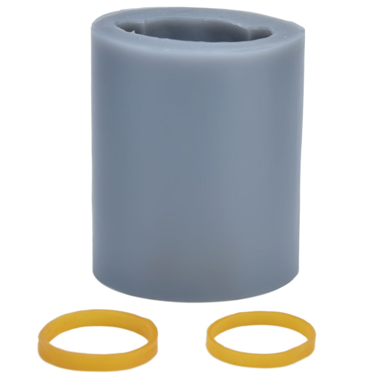 Silicone Skull Candle Mold 3D Skull Head Mold with Rubber Rings for Home Cake Decoration