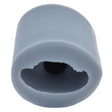 Silicone Skull Candle Mold 3D Skull Head Mold with Rubber Rings for Home Cake Decoration