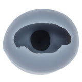 Silicone Skull Candle Mold 3D Skull Head Mold with Rubber Rings for Home Cake Decoration
