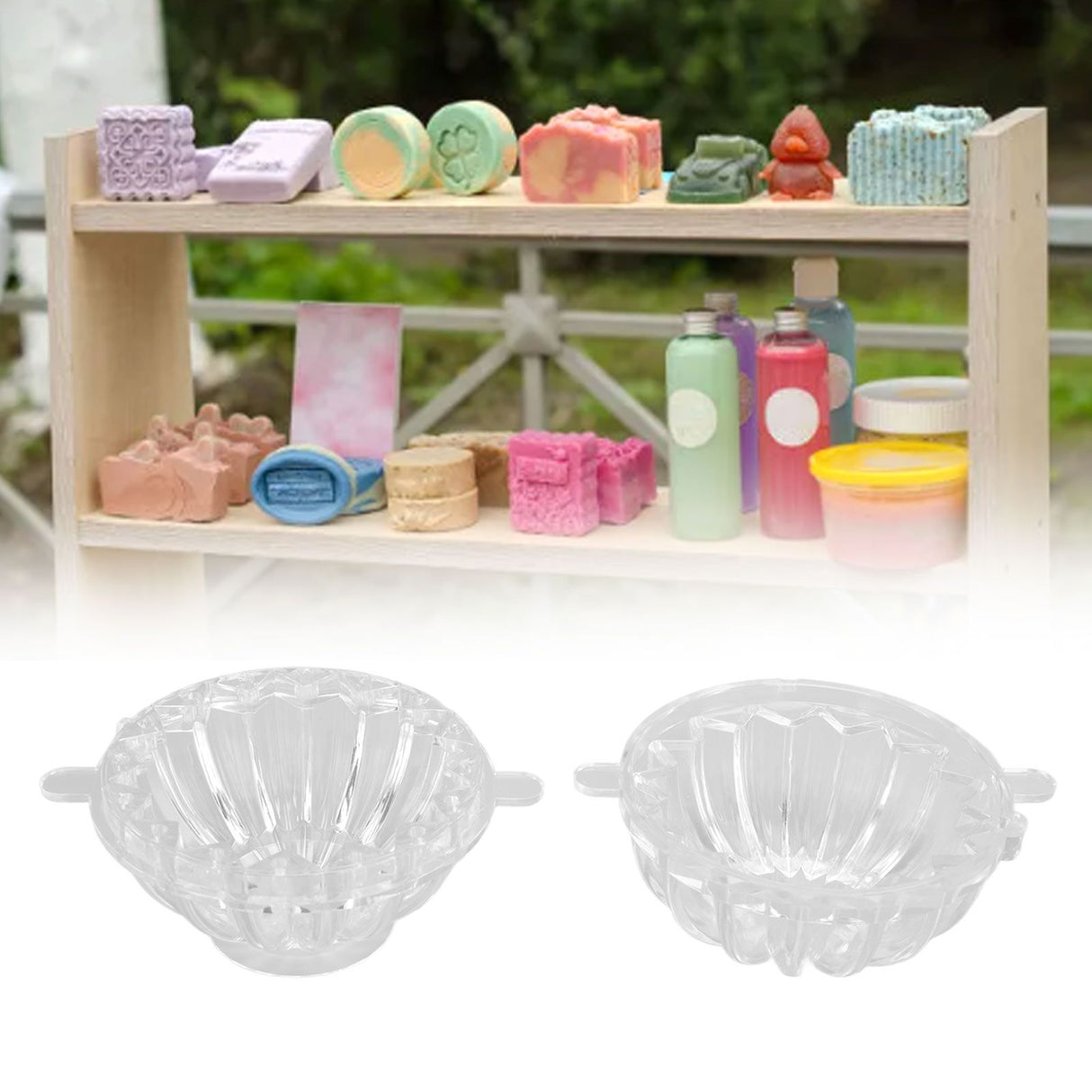 Cactus Shape Candle Mold DIY Hand Made Soap Mold for Home Decoration Valentine's DayL