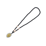5Pcs Amulet Pendant Multi Purpose Exquisite Workmanship Simple Stylish Appearance Safe Healthy Car Pendant for DecorBlack Beads Red Yellow Transparent Beads - Top-Down View