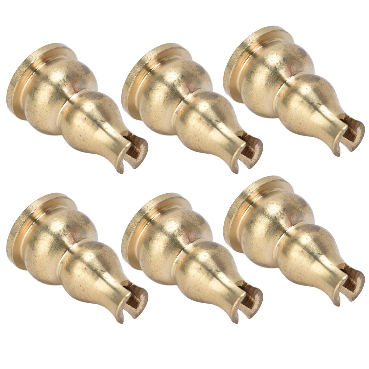10pcs Incense Burner Gourd Shaped Brass Incense Holder for Home Office Teahouse Living Room Yoga