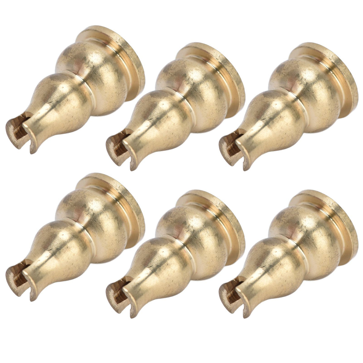 10pcs Incense Burner Gourd Shaped Brass Incense Holder for Home Office Teahouse Living Room Yoga