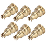 10pcs Incense Burner Gourd Shaped Brass Incense Holder for Home Office Teahouse Living Room Yoga