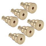 10pcs Incense Burner Gourd Shaped Brass Incense Holder for Home Office Teahouse Living Room Yoga - 45-Degree Angle