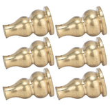 10pcs Incense Burner Gourd Shaped Brass Incense Holder for Home Office Teahouse Living Room Yoga - Low Angle