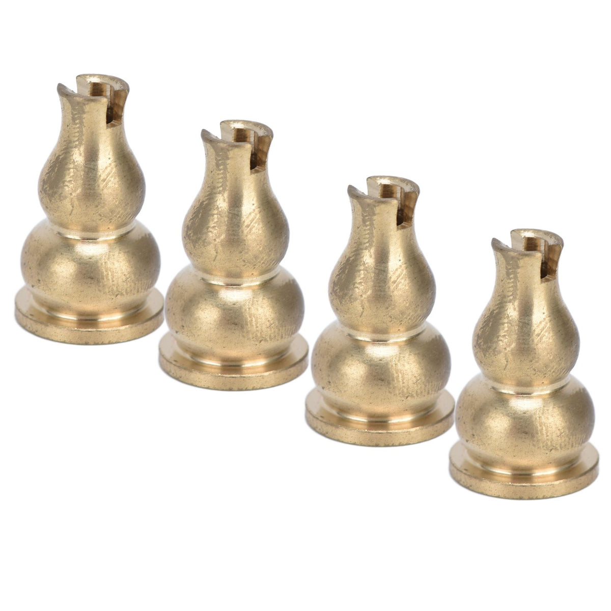 10pcs Incense Burner Gourd Shaped Brass Incense Holder for Home Office Teahouse Living Room Yoga