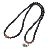 Beaded Bracelets Good Luck Natural Obsidian Bracelets for Women Men Health Wealth Money Feng Shui Jewelry