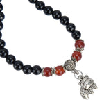 Beaded Bracelets Good Luck Natural Obsidian Bracelets for Women Men Health Wealth Money Feng Shui Jewelry