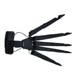 Halloween Articulated Fingers 3 Dimensions Printed Articulated Finger Extensions for Halloween Party CosplayBlack Right Hand
